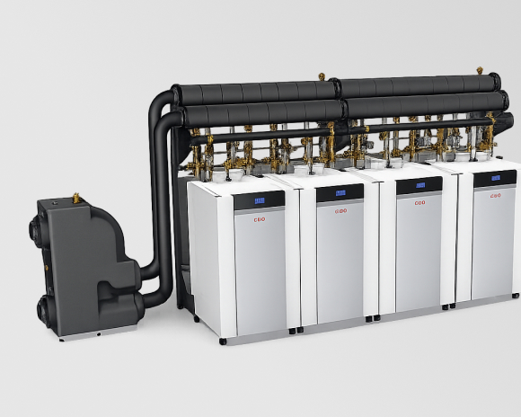 Каскад TRIGON® XL — 4 котли в ряд