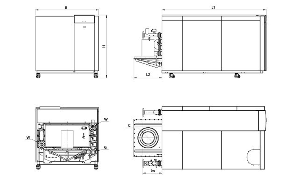 Розміри TRIGON® XXL EVO 1.200 - 2.000